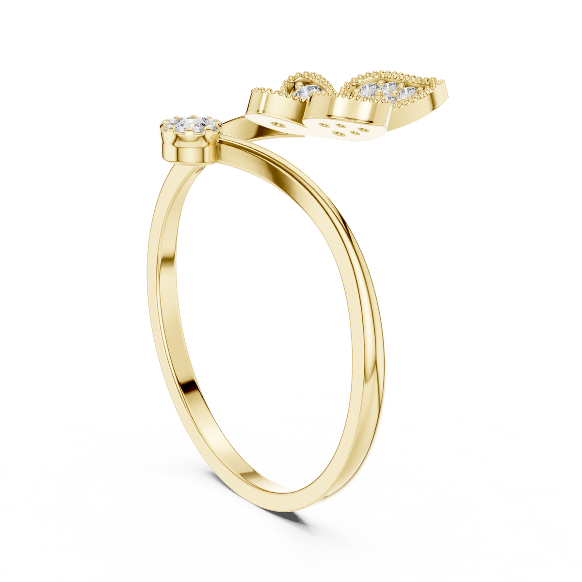 Gold Ring 1 (250), Yellow Gold, view 1