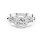 Gold Ring LR-0032, White Gold