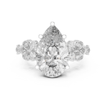 Gold Pendant 9-10024L_37, White Gold