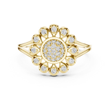 Gold Ring DR-6295, Yellow Gold