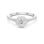 Gold Ring LR-0238, White Gold