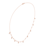 Gold Necklace SBWN (21), Rose Gold, view 1