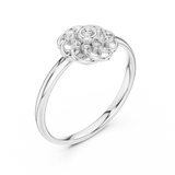 Gold Ring 1 (420), White Gold, view 2