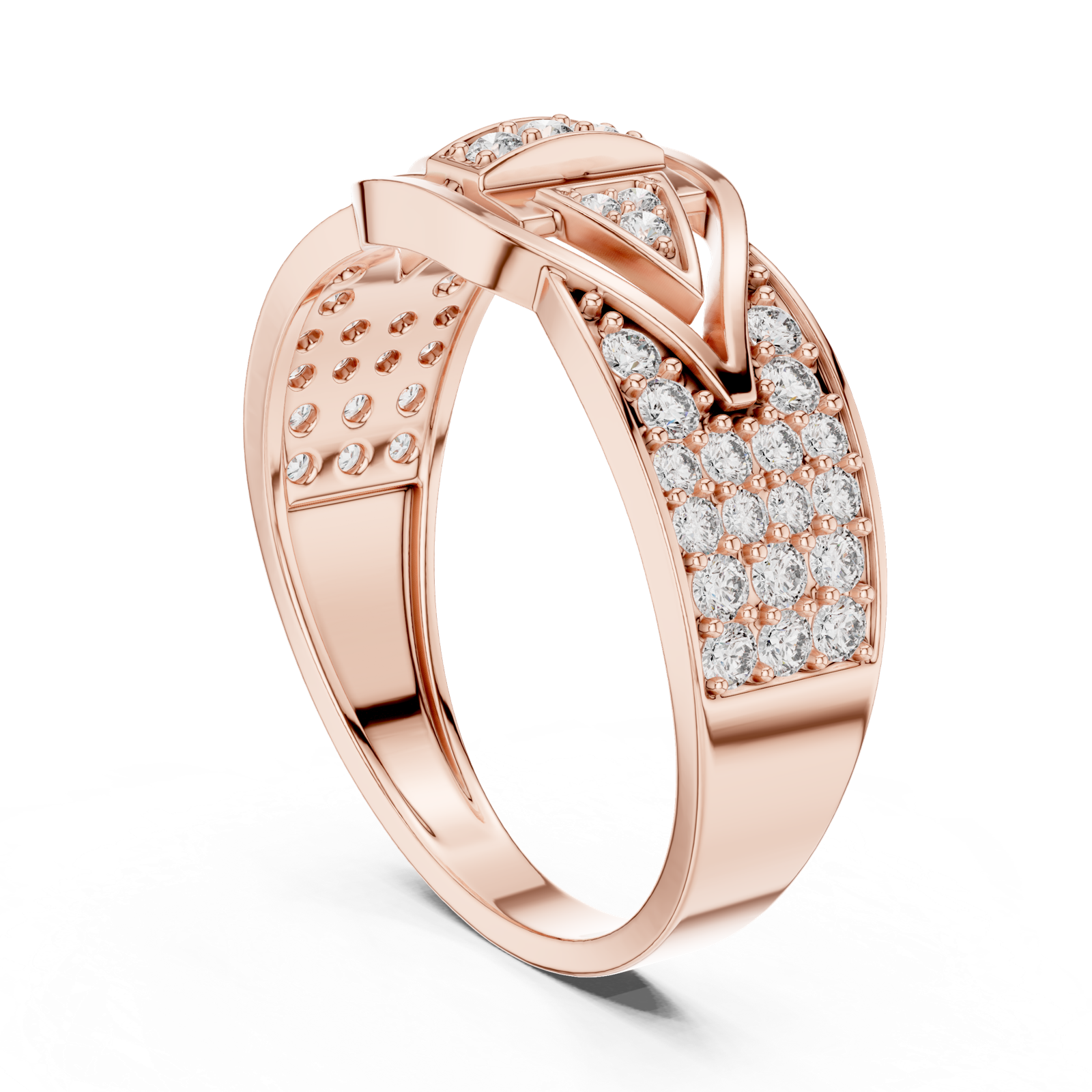 Gold Ring LR-01 (24), Rose Gold