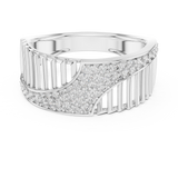 Gold Ring LR-01 (11), White Gold, view 4