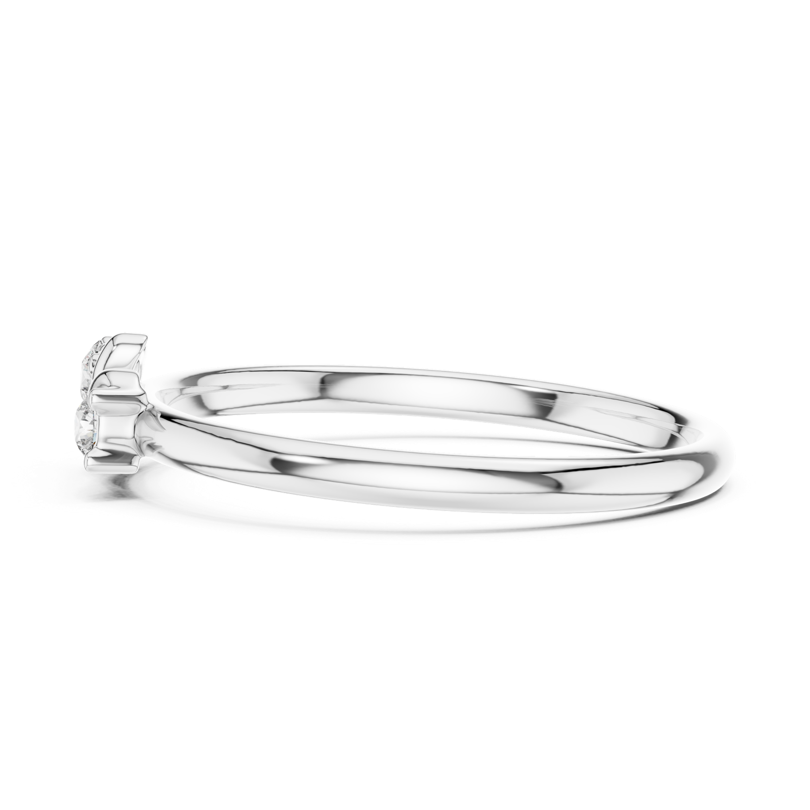 Gold Ring 1 (359), White Gold, view 3