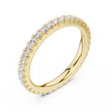Gold Ring DDLR-604, Yellow Gold, view 2