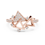Gold Ring LR-01 (1), Rose Gold, view 4