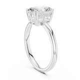 Gold Ring DDLR-930, White Gold, view 1