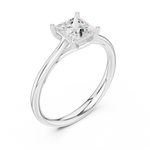 Gold Ring DDLR-800, White Gold, view 2