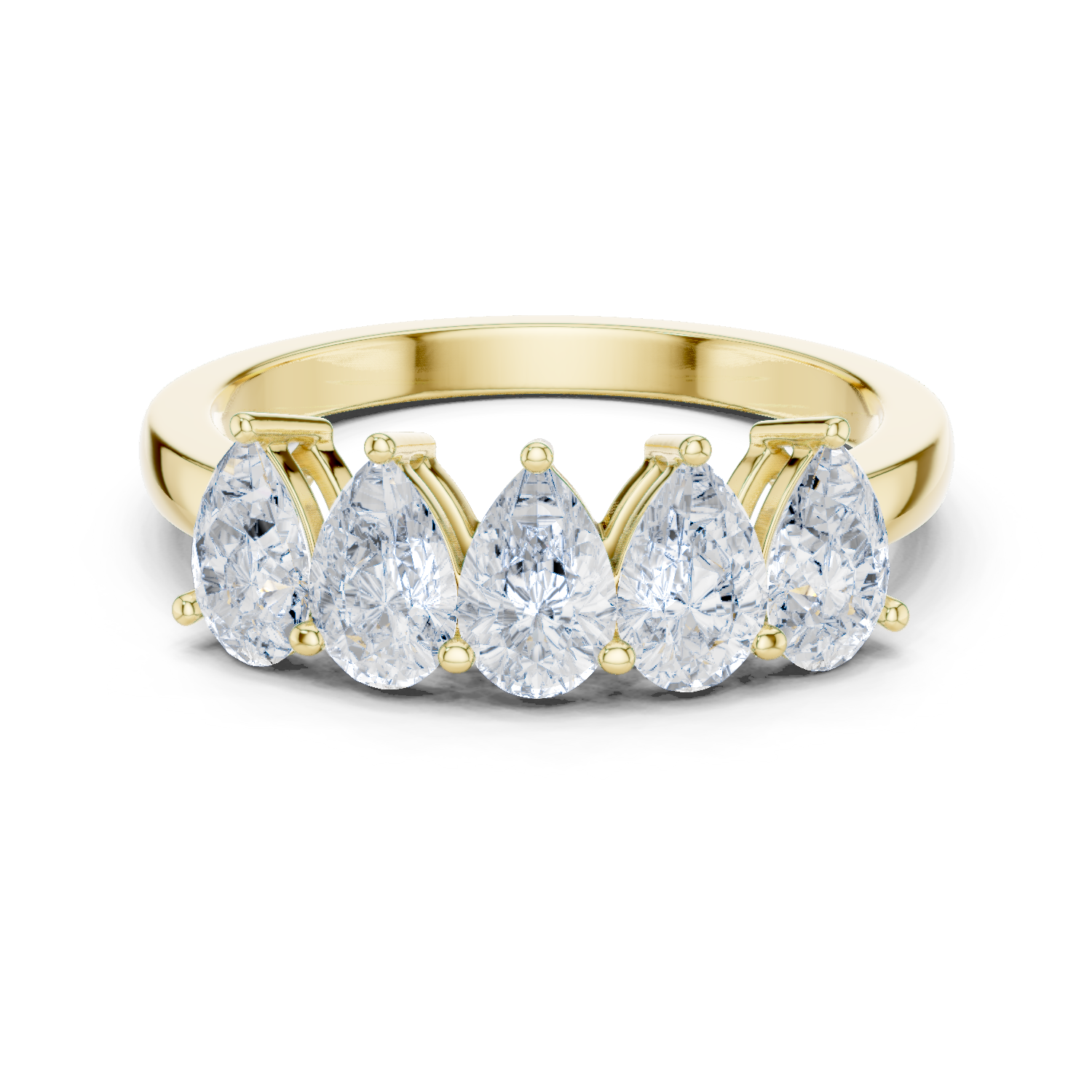 Gold Ring DDLR-1121, Yellow Gold