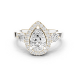 Gold Ring DDLR-280, White Gold