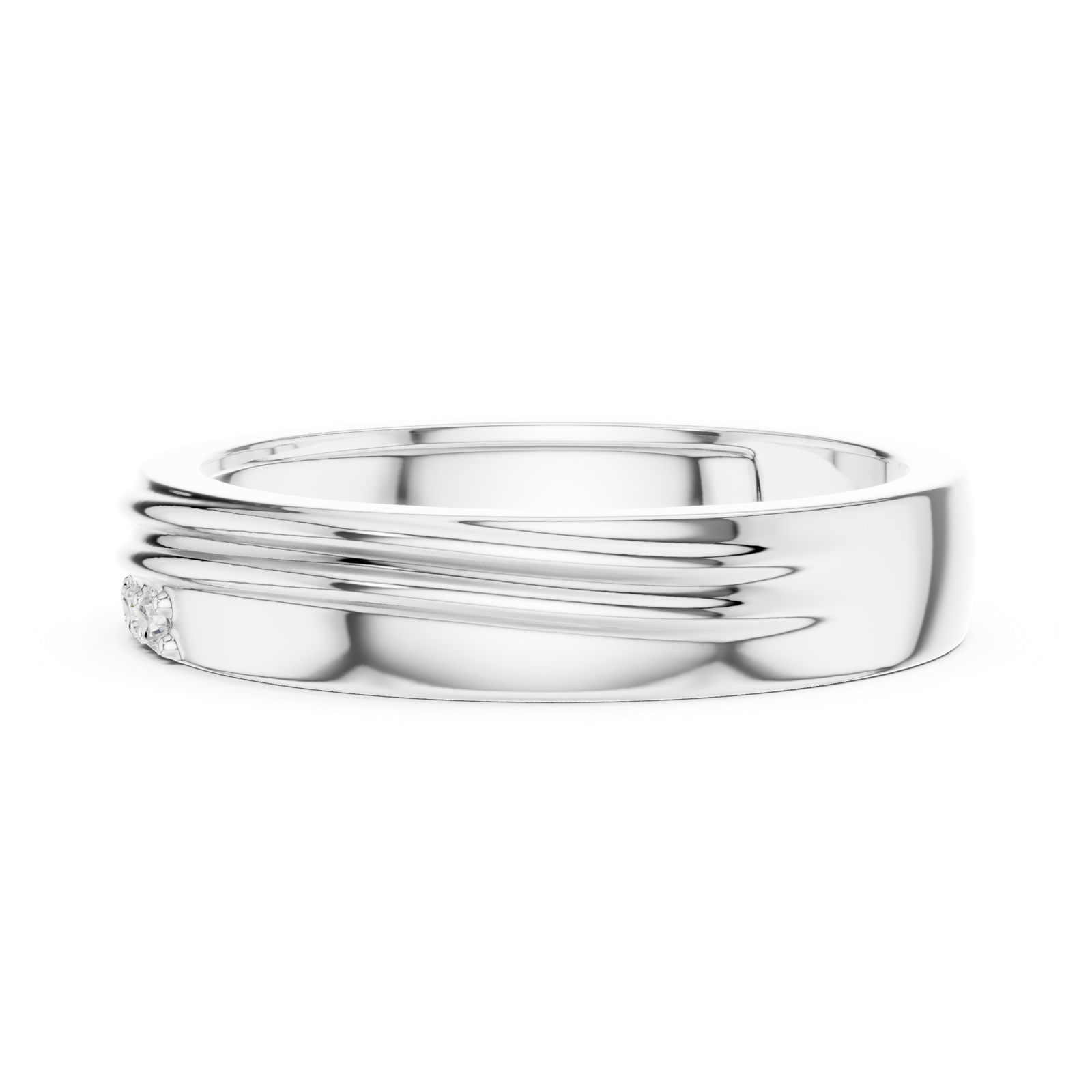 Gold Ring SBMR(31), White Gold, view 3