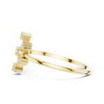 Gold Ring DDLR-635, Yellow Gold, view 3