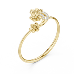 Gold Ring 1 (110), Yellow Gold, view 2