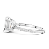 Gold Ring DDLR-898, White Gold, view 3