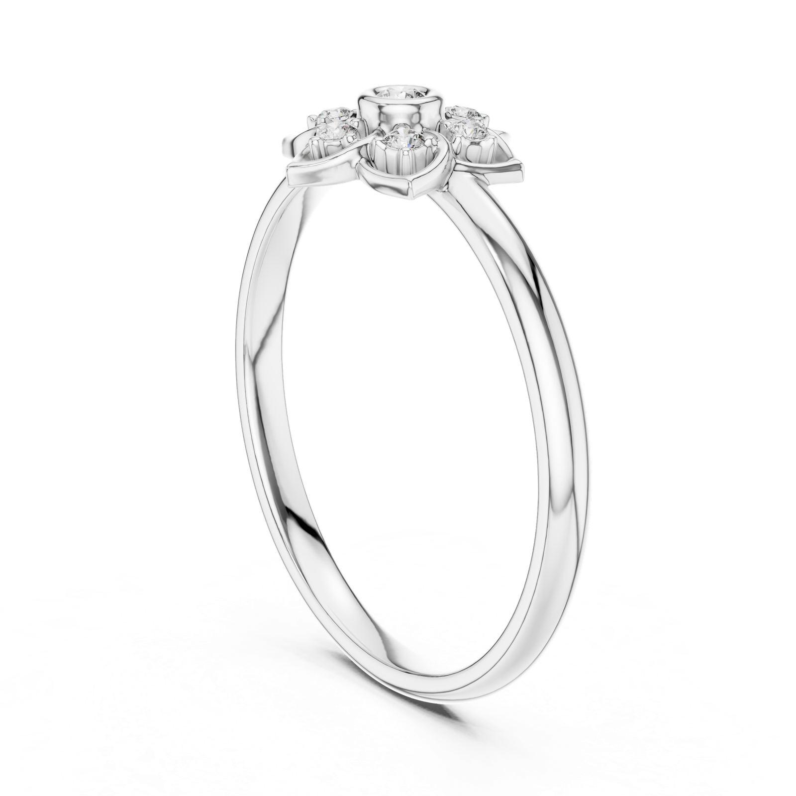 Gold Ring 1 (419), White Gold