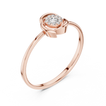 Gold Ring 1 (178), Rose Gold, view 2