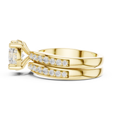 Gold Ring DDLR-294, Yellow Gold, view 3
