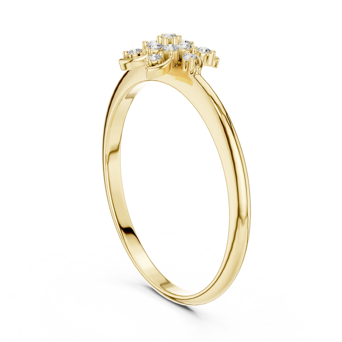 Gold Ring 1 (449), Yellow Gold, view 1