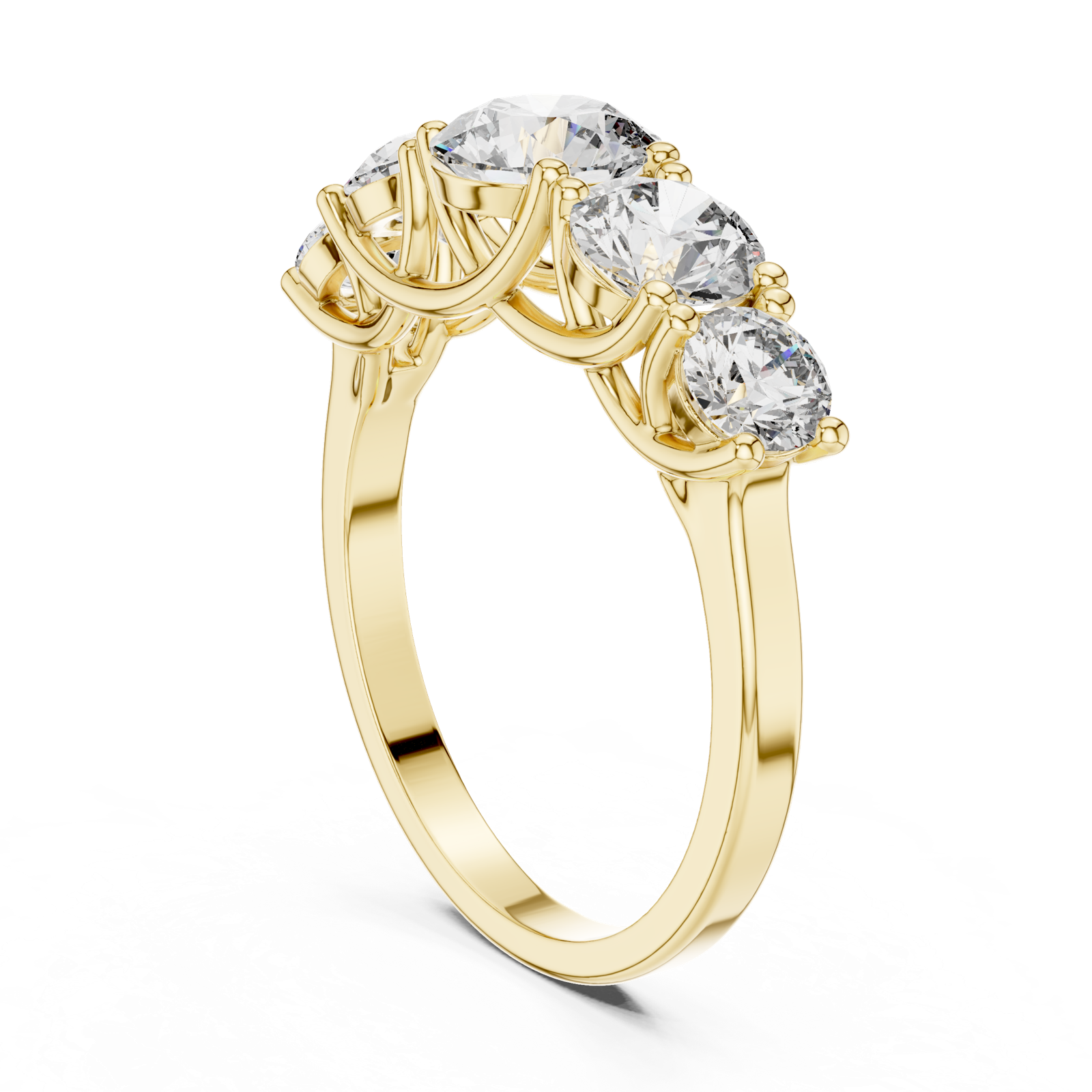 Gold Ring ALR-70, Yellow Gold