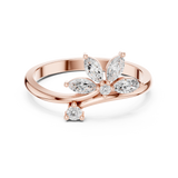 Gold Ring Ledis Ring, Rose Gold, view 4