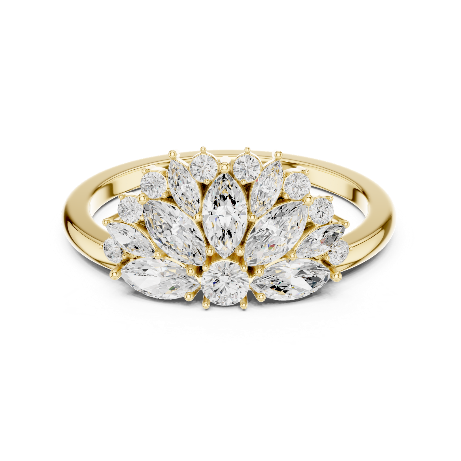 Gold Ring SBWR(51), Yellow Gold
