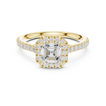Gold Ring DDLR-916, Yellow Gold, view 4