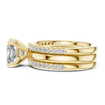 Gold Ring L03-1053, Yellow Gold, view 3