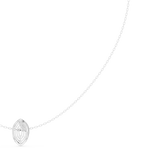 Gold Necklace SBWN (44), White Gold, view 3