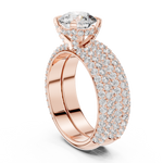 Gold Ring DDLR-012, Rose Gold