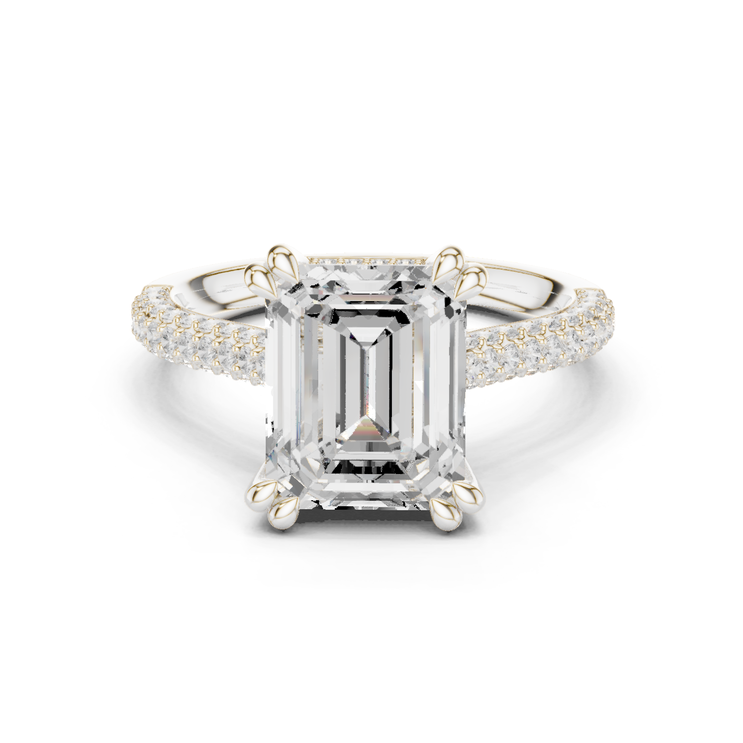 Gold Ring DDLR-954, White Gold