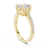 Gold Ring DDLR-882, Yellow Gold, view 1