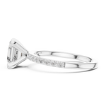 Gold Ring DDLR-884, White Gold, view 3