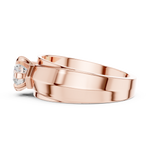 Gold Men's Ring GGR-0024, Rose Gold, view 3