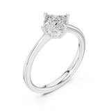 Gold Ring DDLR-570, White Gold, view 2