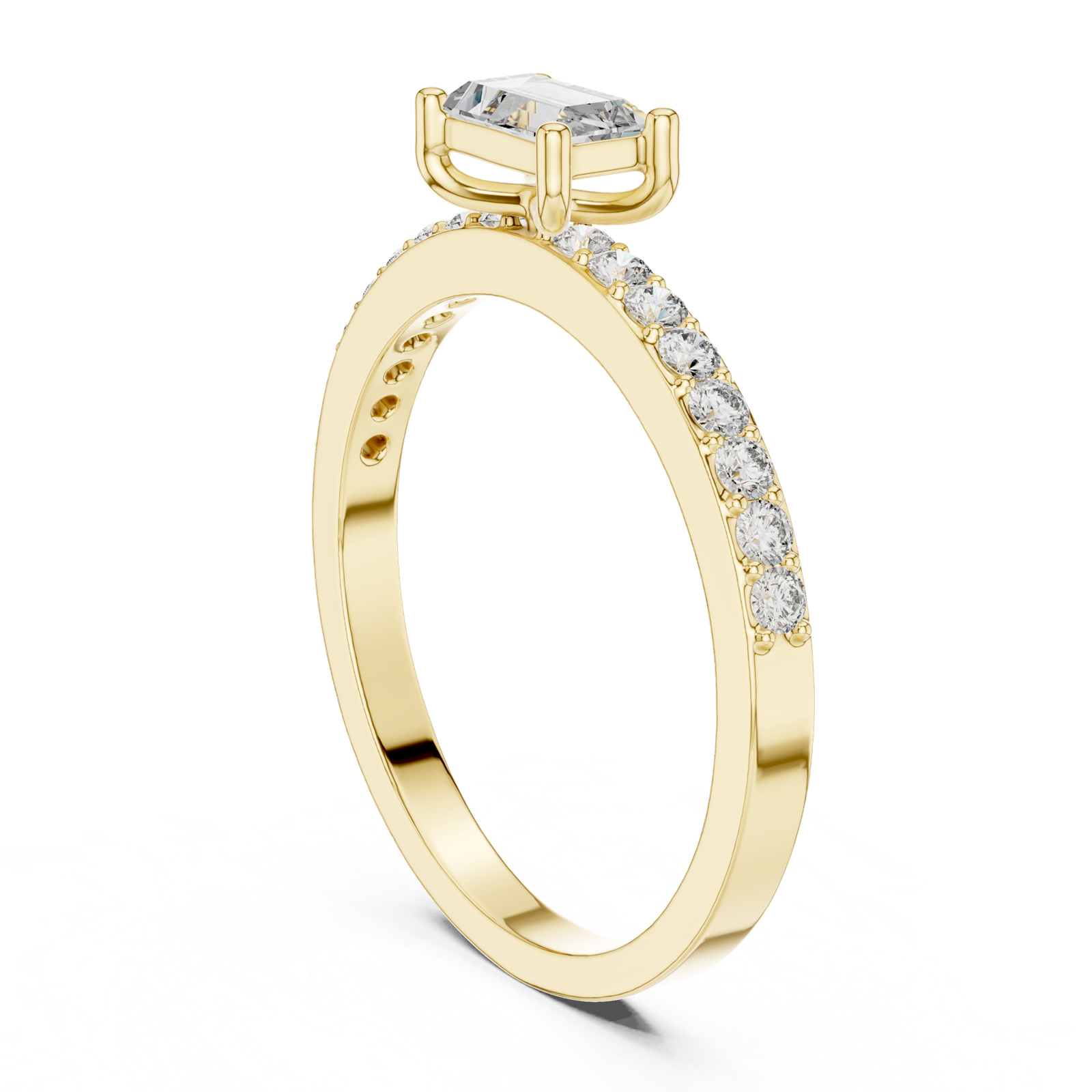 Gold Ring ALR-80, Yellow Gold