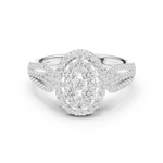 Gold Ring DDLR-758, White Gold