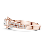 Gold Ring LR-0266, Rose Gold, view 3