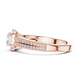 Gold Ring LR-0266, Rose Gold, view 3