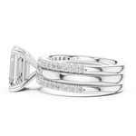 Gold Ring DDLR-947, White Gold, view 3