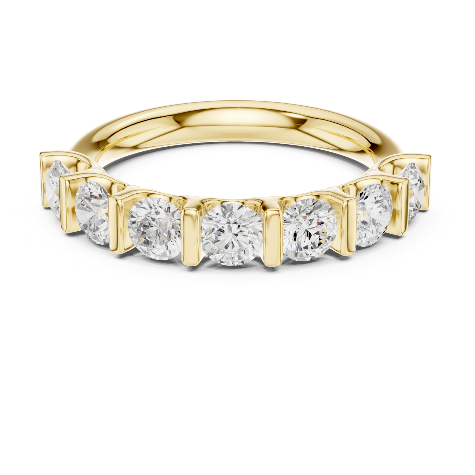 Gold Ring DDLR-669, Yellow Gold, view 4