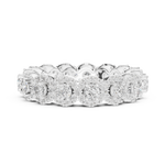 Gold Ring DDLR-307, White Gold, view 3