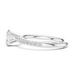 Gold Ring DDLR-588, White Gold, view 3