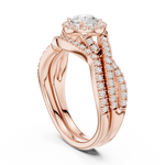 Gold Ring LR-0268, Rose Gold, view 1