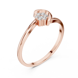 Gold Ring 1 (188), Rose Gold, view 2