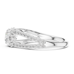 Gold Ring DDLR-794, White Gold, view 3