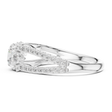 Gold Ring DDLR-794, White Gold, view 3