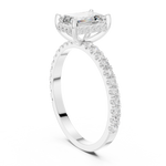 Gold Ring DDLR-1065, White Gold, view 1