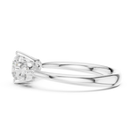 Gold Ring DDLR-653, White Gold, view 3